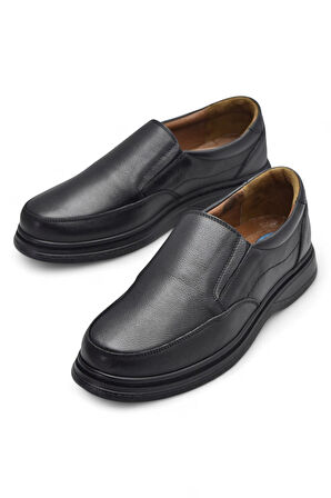 TAB430 Ortopedik Taban Hakiki Deri Erkek Ayakkabı Mevsimlik Baba Ayakkabısı