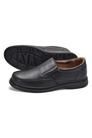 TAB430 Ortopedik Taban Hakiki Deri Erkek Ayakkabı Mevsimlik Baba Ayakkabısı