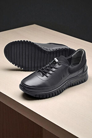 4219 Tam Ortopedik %100 Hakiki Deri Günlük Ayakkabı Kadın Ayakkabı Kaymaz Taban