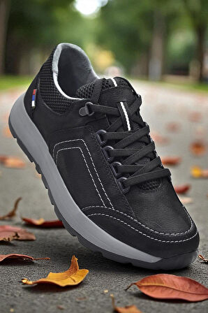 1640 Ortopedik Taban Hakiki Deri Erkek Ayakkabı Mevsimlik Kışlık Erkek Ayakkabı 