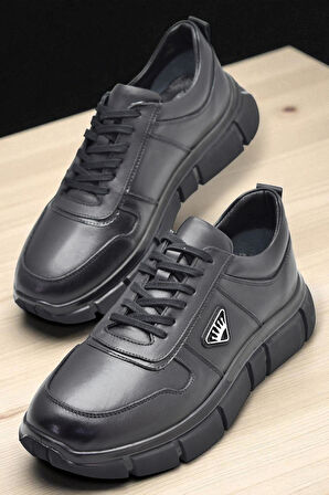 1239 Ortopedik Taban Hakiki Deri Erkek Ayakkabı Mevsimlik Kışlık Erkek Ayakkabı 