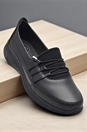 112 Ortopedik Taban Günlük Kadın Ayakkabı Babet Casual Günlük Ayakkabı