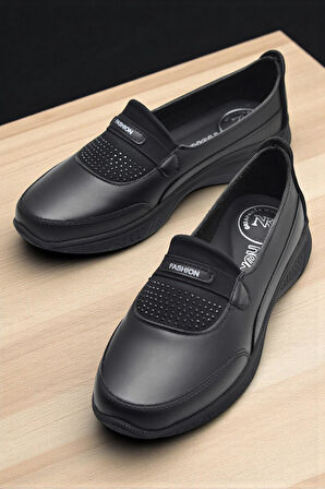 114 Ortopedik Taban Günlük Kadın Ayakkabı Babet Casual Günlük Ayakkabı