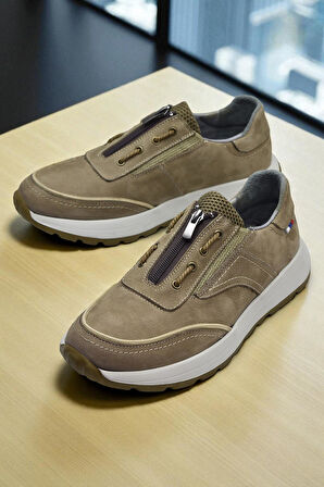 5210 Tam Ortopedik Taban Hakiki Nubuk Deri Erkek Ayakkabı Mevsimlik Erkek Ayakkabı