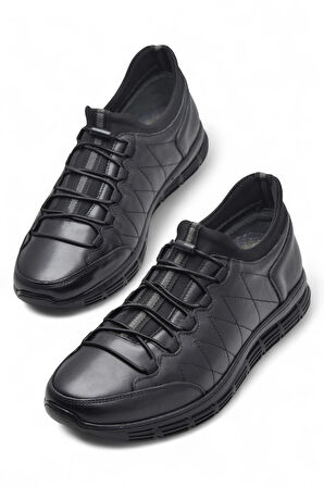 3216 Ortopedik Taban Günlük Hakiki Deri Erkek Ayakkabı Kauçuk Taban Casual Ayakkabı