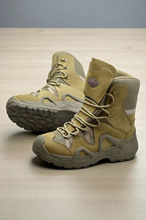 1490 Ortopedik Taban SU GEÇİRMEZ Hakiki Deri Erkek Bot Ayakkabı Askeri Tip Bot