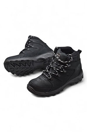 Scooter 5558 Ortopedik Taban SU GEÇİRMEZ Hakiki Deri Outdoor Erkek Bot Ayakkabı