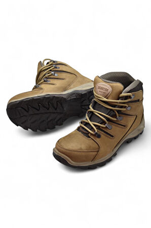 Scooter 5558 Ortopedik Taban SU GEÇİRMEZ Hakiki Deri Outdoor Erkek Bot Ayakkabı