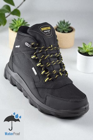 7200 Ortopedik Taban SU GEÇİRMEZ Outdoor Erkek Bot Ayakkabı Kışlık Unisex Bot