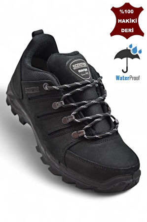 Scooter 5557 Ortopedik Taban SU GEÇİRMEZ Hakiki Deri Outdoor Erkek Ayakkabı Bot