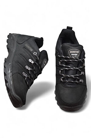 Scooter 5557 Ortopedik Taban SU GEÇİRMEZ Hakiki Deri Outdoor Erkek Ayakkabı Bot