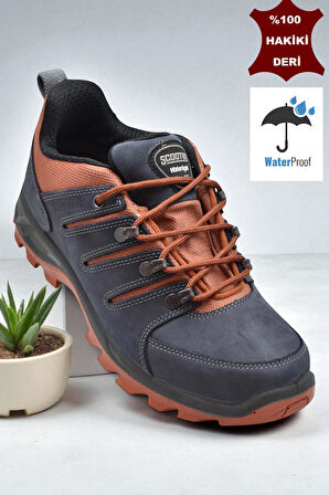 Scooter 5557 Ortopedik Taban SU GEÇİRMEZ Hakiki Deri Outdoor Erkek Ayakkabı Bot