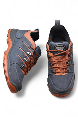 Scooter 5557 Ortopedik Taban SU GEÇİRMEZ Hakiki Deri Outdoor Erkek Ayakkabı Bot