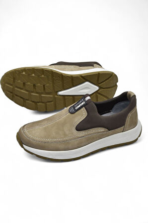 5501 Ortopedik Taban Hakiki Nubuk Deri Erkek Ayakkabı Mevsimlik Kışlık Erkek Ayakkabı 