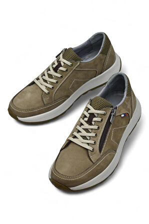 1751 Tam Ortopedik Taban Hakiki Deri Erkek Ayakkabı Fermuarlı Erkek Ayakkabı