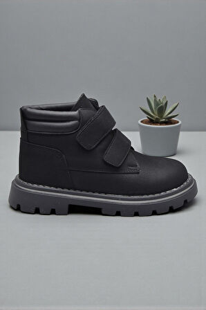 238V Ortopedik Taban Cırtlı Kız Çocuk Bot Cırtlı Erkek Bot Unisex Bot