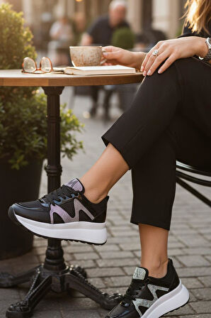 4855 Ortopedik Taban Günlük Kadın Ayakkabı Spor Klasik Kadın Ayakkabı Sneakers 