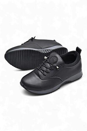 561ZMR Ortopedi Taban Siyah Günlük Kadın Ayakkabı Casual Kadın Ayakkabı 