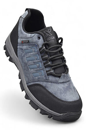 Ayakkabiburada X2 Ortopedik Trekking Erkek Kısa Bot Ayakkabı