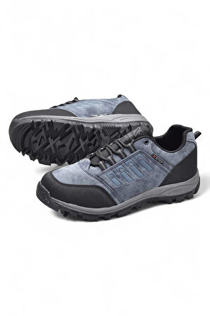 Ayakkabiburada X2 Ortopedik Trekking Erkek Kısa Bot Ayakkabı