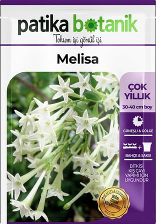 40 Adet Yerli Ata Melisa/Limon Oğulotu Tohumu (Melissa Officinalis - Lemon Balm)