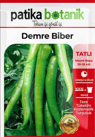 150 Adet Yerli Ata Demre Biber Tohumu