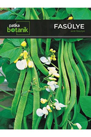 40 Adet Yerli Ata Sırık Fasulye Tohumu (Mine)