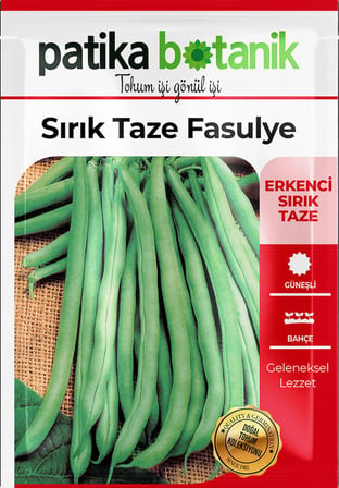 40 Adet Yerli Ata Sırık Fasulye Tohumu (Mine)