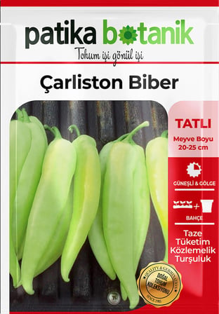 150 Adet Yerli Ata Çarliston Biber Tohumu