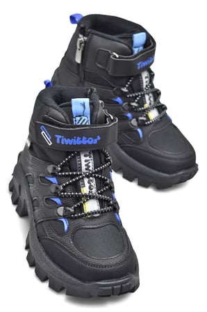 390U Ortopedik Taban Lastikli Cırtlı Kız Çocuk Bot Erkek Çocuk Bot Unisex Çocuk Bot