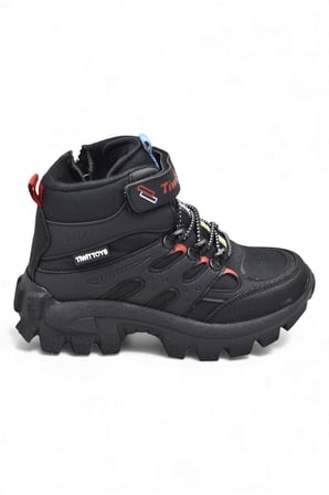 390U Ortopedik Taban Lastikli Cırtlı Kız Çocuk Bot Erkek Çocuk Bot Unisex Çocuk Bot