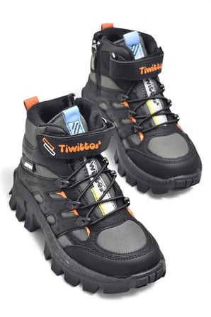 390U Ortopedik Taban Lastikli Cırtlı Kız Çocuk Bot Erkek Çocuk Bot Unisex Çocuk Bot