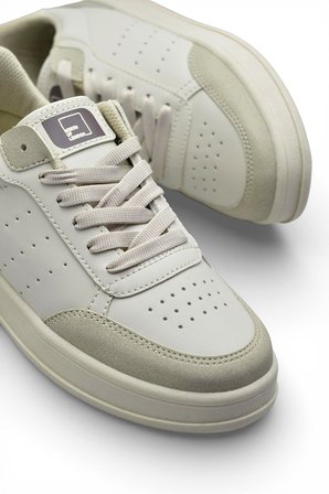 1011 Hazır Taban Unisex Spor Ayakkabı Bağcıklı Rahat Sneaker 