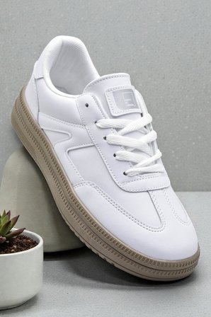 510 Hazır Taban Unisex Spor Ayakkabı Bağcıklı Rahat Sneaker Erkek Kadın Spor Ayakkabı