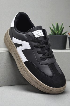 510 Hazır Taban Unisex Spor Ayakkabı Bağcıklı Rahat Sneaker Erkek Kadın Spor Ayakkabı
