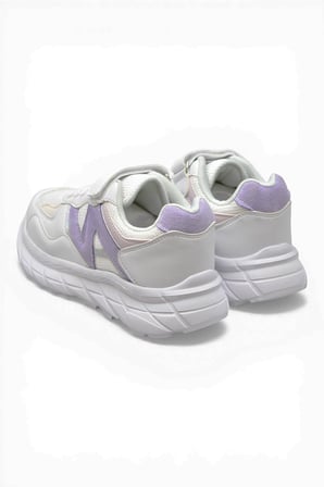 2026-99 Ortopedik Taban Çocuk Spor Ayakkabı Unisex Cırtlı Çocuk Spor Ayakkabı