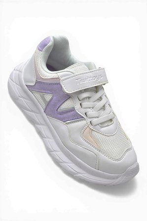 2026-99 Ortopedik Taban Çocuk Spor Ayakkabı Unisex Cırtlı Çocuk Spor Ayakkabı