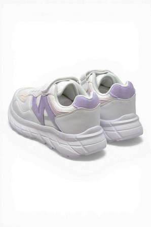 2026-99 Ortopedik Taban Çocuk Spor Ayakkabı Unisex Cırtlı Çocuk Spor Ayakkabı