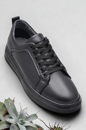 272 Tam Ortopedik Taban Hakiki Deri Günlük Erkek Ayakkabı Casual Erkek Ayakkabı Sneakers