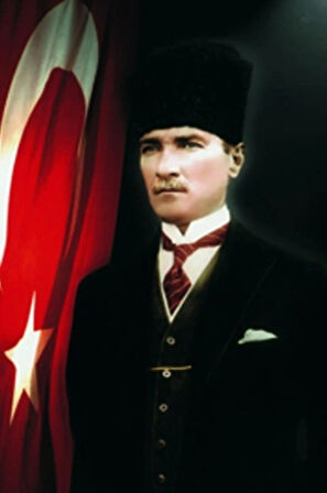 AYYILDIZ BAYRAKÇILIK Atatürk Posteri 150x225cm.