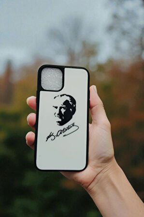 Apple iPhone 11 PRO Uyumlu ATATÜRK Görsel Baskılı Silikon Lansman Kılıf