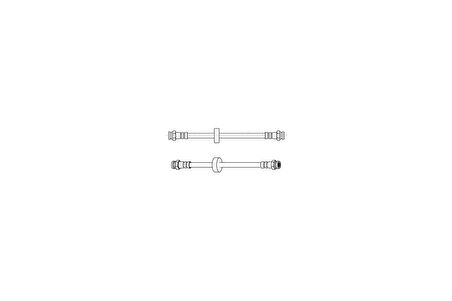 Autotech TFA11 Arka Fren Hortumu Albea 46556013