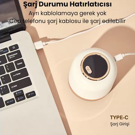 Şarjlı Dijital Ekranlı Tüy Alma Makinesi – 6 Bıçaklı Kumaş Tıraş Makinesi, Type-C Şarjlı, Kazak ve Koltuk Tiftik Temizleyici
