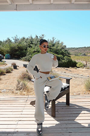 Füme Fluid Eşofman Takım ATE-3705