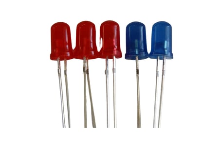 150 Adet Karışık LED - 5mm (Kırmızı - Mavi - Yeşil)