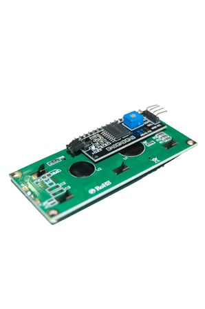16x2 LCD Ekran I2C Modüllü - Mavi - Arduino Uyumlu - 2 Adet
