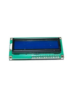 16x2 LCD Ekran I2C Modüllü - Mavi - Arduino Uyumlu - 2 Adet
