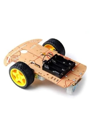2WD Robot Araba Kiti (Demonte Robotik Gövde)