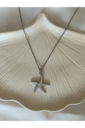 Deniz Yıldızı Silver Kolye