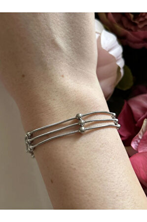 Taşlı Düğüm Model Bileklik